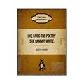 Picture of Lives the poetry _GroupedProduct_Rectangle_Portrait_Canvas_Framed_