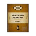 Picture of Lives the poetry _GroupedProduct_Rectangle_Portrait_Canvas_Framed_