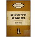 Picture of Lives the poetry _GroupedProduct_Rectangle_Portrait_Canvas_Framed_