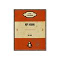 Picture of Not a Book _GroupedProduct_Rectangle_Portrait_Canvas_Framed_