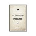 Picture of The higher we soar _GroupedProduct_Rectangle_Portrait_Canvas_Framed_