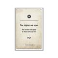 Picture of The higher we soar _GroupedProduct_Rectangle_Portrait_Canvas_Framed_