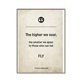 Picture of The higher we soar _GroupedProduct_Rectangle_Portrait_Canvas_Framed_