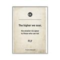 Picture of The higher we soar _GroupedProduct_Rectangle_Portrait_Canvas_Framed_