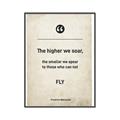 Picture of The higher we soar _GroupedProduct_Rectangle_Portrait_Canvas_Framed_