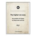 Picture of The higher we soar _GroupedProduct_Rectangle_Portrait_Canvas_Framed_