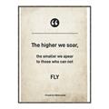 Picture of The higher we soar _GroupedProduct_Rectangle_Portrait_Canvas_Framed_