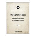 Picture of The higher we soar _GroupedProduct_Rectangle_Portrait_Canvas_Framed_