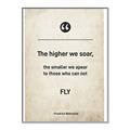 Picture of The higher we soar _GroupedProduct_Rectangle_Portrait_Canvas_Framed_