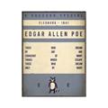 Picture of Edgar Allen Poe _GroupedProduct_Rectangle_Portrait_Canvas_Framed_