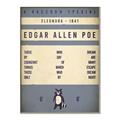 Picture of Edgar Allen Poe _GroupedProduct_Rectangle_Portrait_Canvas_Framed_