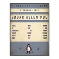 Picture of Edgar Allen Poe _GroupedProduct_Rectangle_Portrait_Canvas_Framed_