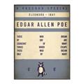 Picture of Edgar Allen Poe _GroupedProduct_Rectangle_Portrait_Canvas_Framed_