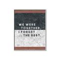 Picture of We Were Together - Whitman _GroupedProduct_Rectangle_Portrait_Canvas_Framed_