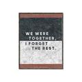 Picture of We Were Together - Whitman _GroupedProduct_Rectangle_Portrait_Canvas_Framed_