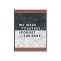 Picture of We Were Together - Whitman _GroupedProduct_Rectangle_Portrait_Canvas_Framed_