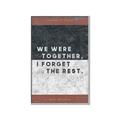 Picture of We Were Together - Whitman _GroupedProduct_Rectangle_Portrait_Canvas_Framed_