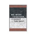 Picture of We Were Together - Whitman _GroupedProduct_Rectangle_Portrait_Canvas_Framed_
