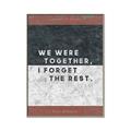 Picture of We Were Together - Whitman _GroupedProduct_Rectangle_Portrait_Canvas_Framed_