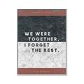 Picture of We Were Together - Whitman _GroupedProduct_Rectangle_Portrait_Canvas_Framed_