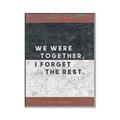 Picture of We Were Together - Whitman _GroupedProduct_Rectangle_Portrait_Canvas_Framed_