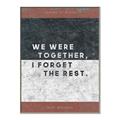 Picture of We Were Together - Whitman _GroupedProduct_Rectangle_Portrait_Canvas_Framed_