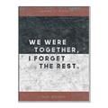 Picture of We Were Together - Whitman _GroupedProduct_Rectangle_Portrait_Canvas_Framed_