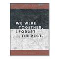 Picture of We Were Together - Whitman _GroupedProduct_Rectangle_Portrait_Canvas_Framed_