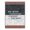 Picture of We Were Together - Whitman _GroupedProduct_Rectangle_Portrait_Canvas_Framed_