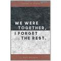 Picture of We Were Together - Whitman _GroupedProduct_Rectangle_Portrait_Canvas_Framed_