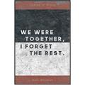 Picture of We Were Together - Whitman _GroupedProduct_Rectangle_Portrait_Canvas_Framed_
