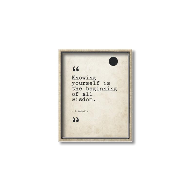 Picture of Beginning of all wisdom _GroupedProduct_Rectangle_Portrait_Canvas_Framed_