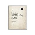 Picture of Beginning of all wisdom _GroupedProduct_Rectangle_Portrait_Canvas_Framed_