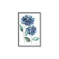 Picture of Blue Hydrangeas I _GroupedProduct_Rectangle_Portrait_Canvas_Framed_