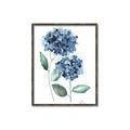 Picture of Blue Hydrangeas I _GroupedProduct_Rectangle_Portrait_Canvas_Framed_