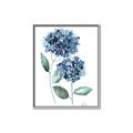 Picture of Blue Hydrangeas I _GroupedProduct_Rectangle_Portrait_Canvas_Framed_