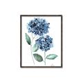 Picture of Blue Hydrangeas I _GroupedProduct_Rectangle_Portrait_Canvas_Framed_