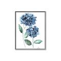 Picture of Blue Hydrangeas I _GroupedProduct_Rectangle_Portrait_Canvas_Framed_