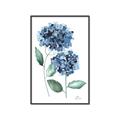 Picture of Blue Hydrangeas I _GroupedProduct_Rectangle_Portrait_Canvas_Framed_
