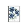 Picture of Blue Hydrangeas II _GroupedProduct_Rectangle_Portrait_Canvas_Framed_
