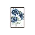 Picture of Blue Hydrangeas II _GroupedProduct_Rectangle_Portrait_Canvas_Framed_