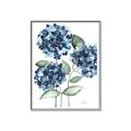 Picture of Blue Hydrangeas II _GroupedProduct_Rectangle_Portrait_Canvas_Framed_