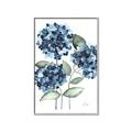 Picture of Blue Hydrangeas II _GroupedProduct_Rectangle_Portrait_Canvas_Framed_