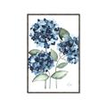 Picture of Blue Hydrangeas II _GroupedProduct_Rectangle_Portrait_Canvas_Framed_