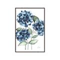 Picture of Blue Hydrangeas II _GroupedProduct_Rectangle_Portrait_Canvas_Framed_