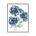 Picture of Blue Hydrangeas II _GroupedProduct_Rectangle_Portrait_Canvas_Framed_