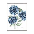 Picture of Blue Hydrangeas II _GroupedProduct_Rectangle_Portrait_Canvas_Framed_