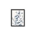 Picture of Blue Flower Sketch I _GroupedProduct_Rectangle_Portrait_Canvas_Framed_
