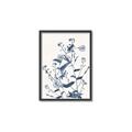 Picture of Blue Flower Sketch I _GroupedProduct_Rectangle_Portrait_Canvas_Framed_