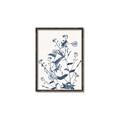Picture of Blue Flower Sketch I _GroupedProduct_Rectangle_Portrait_Canvas_Framed_